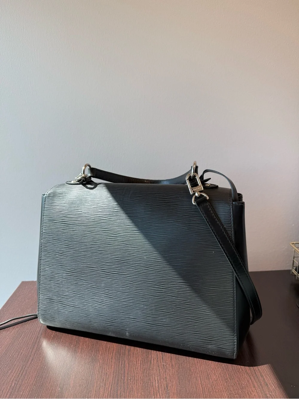 Louis Vuitton Epi Cluny MM Black